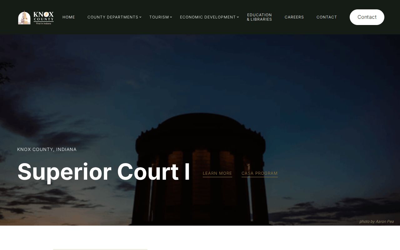 Knox County outstanding warrant Superior Court I contact