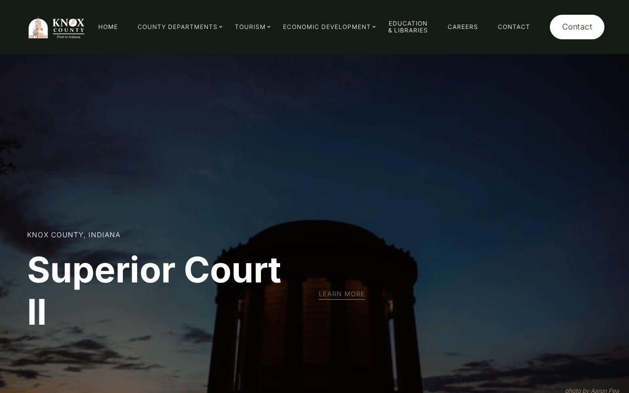 Knox County arrest warrant Superior Court II information